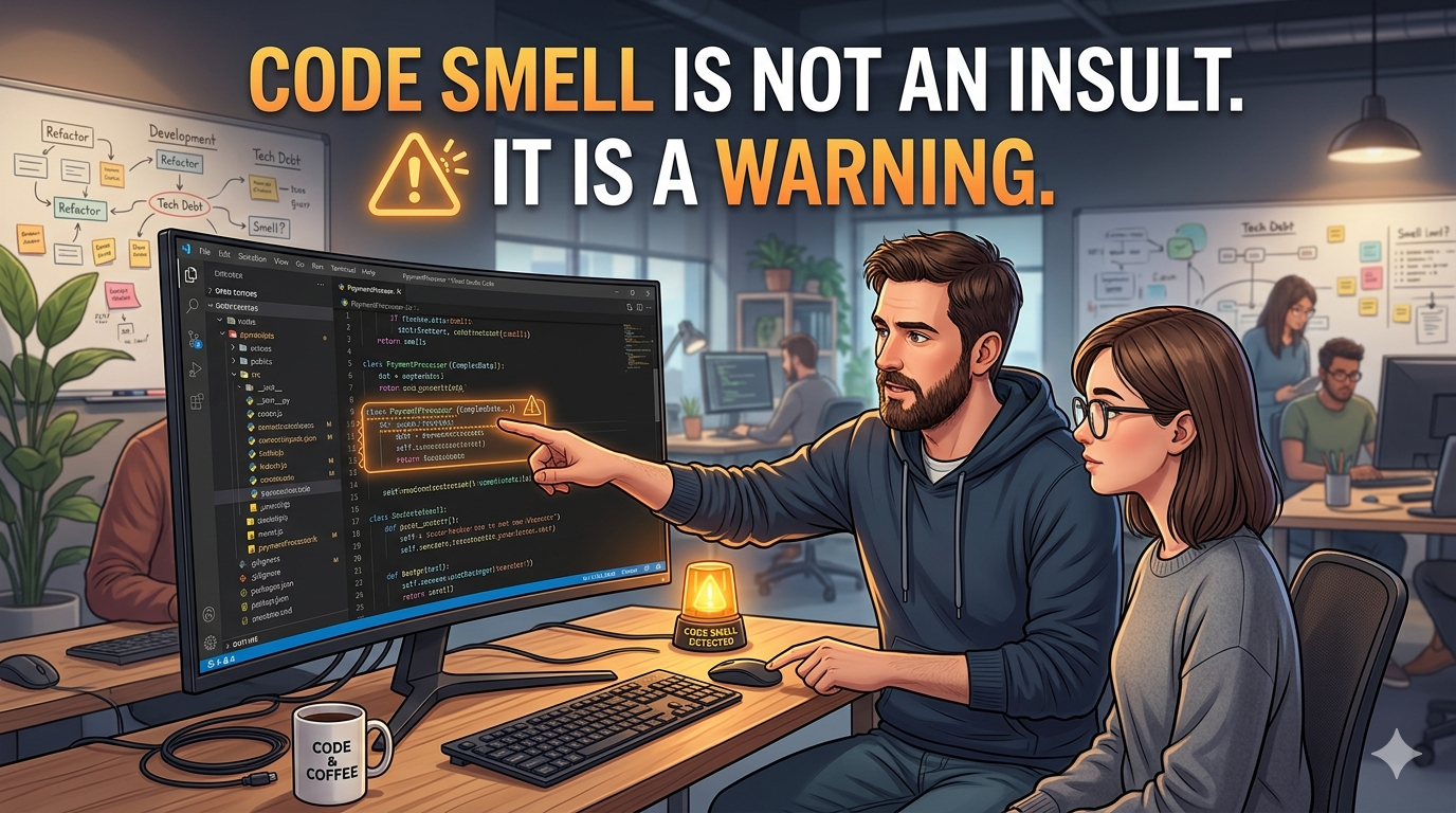 Code Smell Is Not an Insult. It Is a Warning.