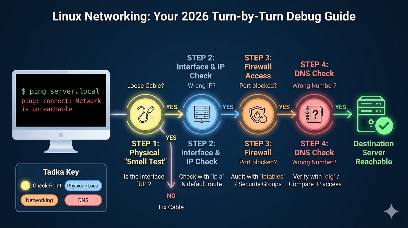 Debugging Linux Networking: A Field Guide for 2 AM Production Outages