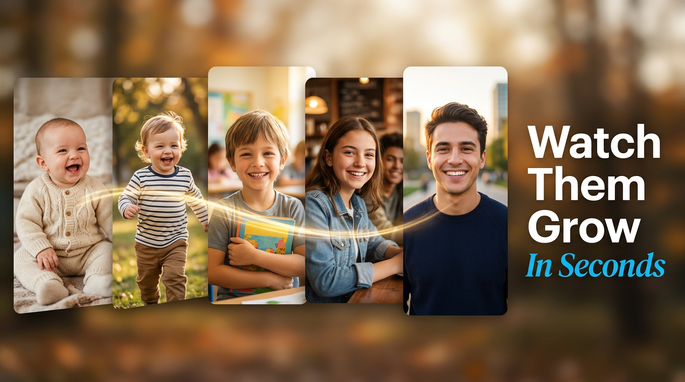 How to Turn a Pile of Old Photos into a Growing Up Video