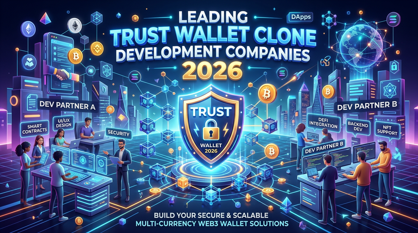 Leading Trust Wallet Clone Development Companies in 2026