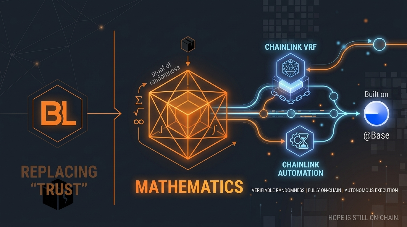 BlockLottery: Why We Replaced “Trust” with Mathematics on the Base Network