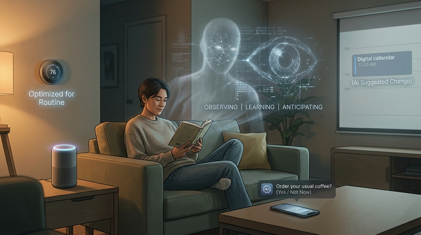 AI Companionship Without Prompts: The Rise of Passive Interaction Models