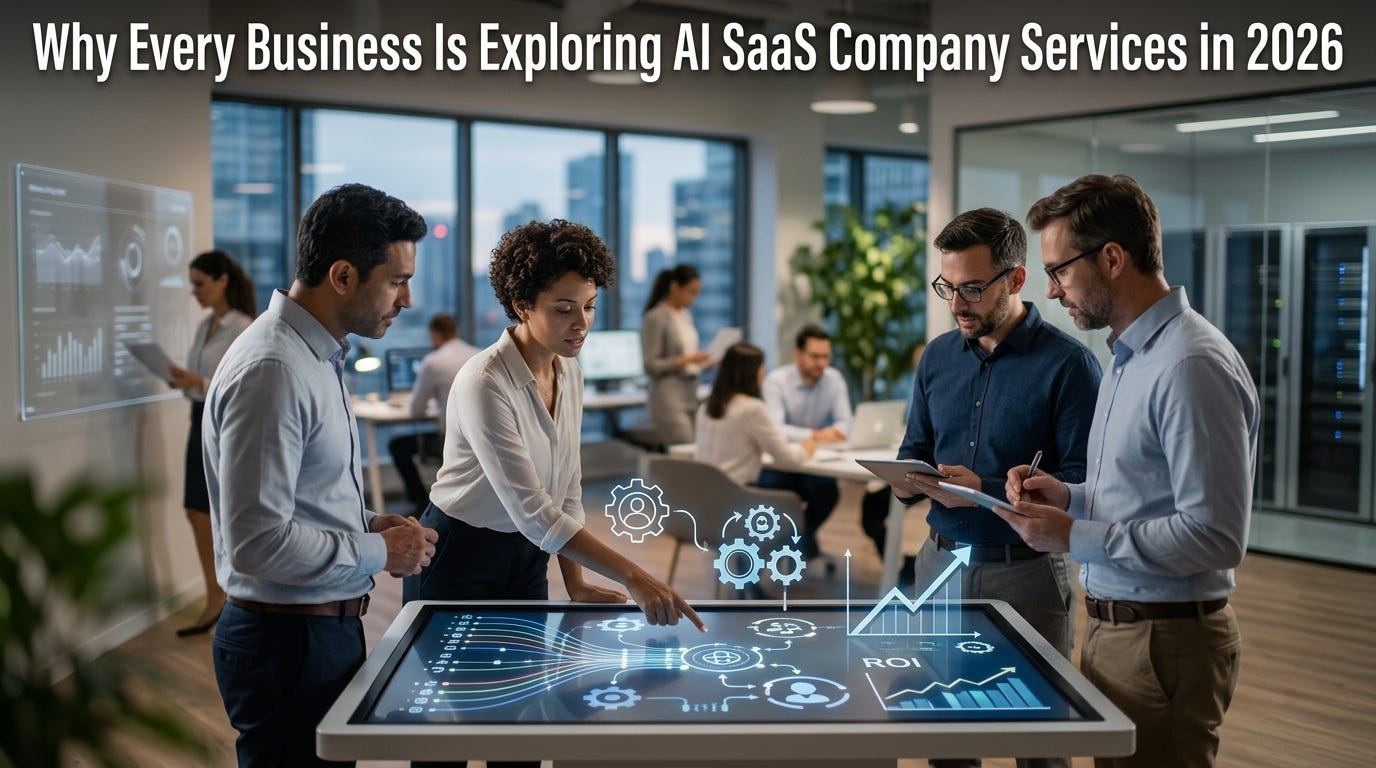 Why Every Business Is Exploring AI SaaS Company Services Today