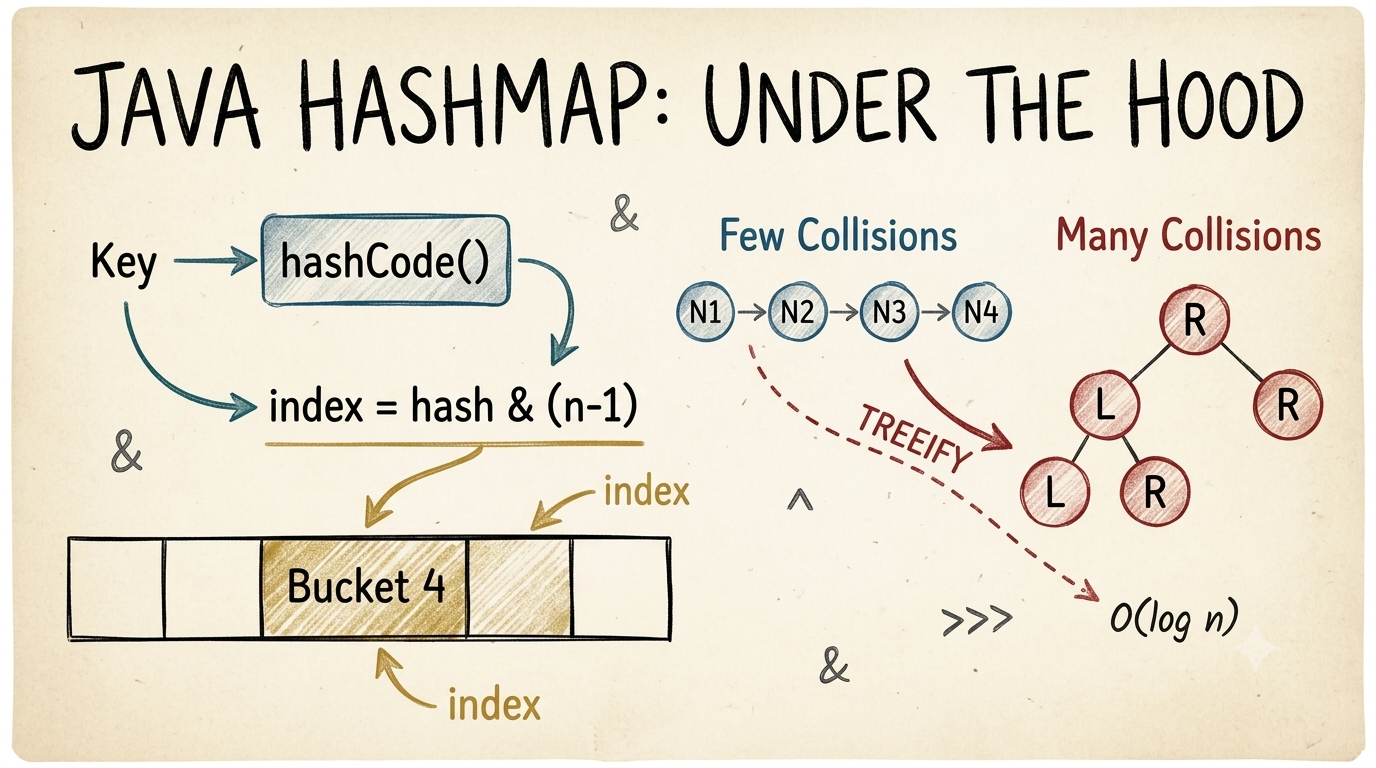 How Java’s HashMap Actually Works Under the Hood