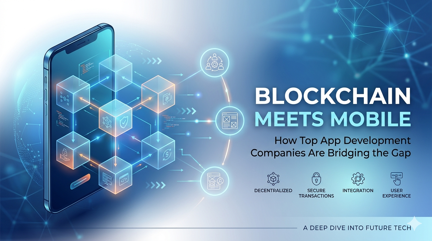 Blockchain Meets Mobile: How Top App Development Companies Are Bridging the Gap