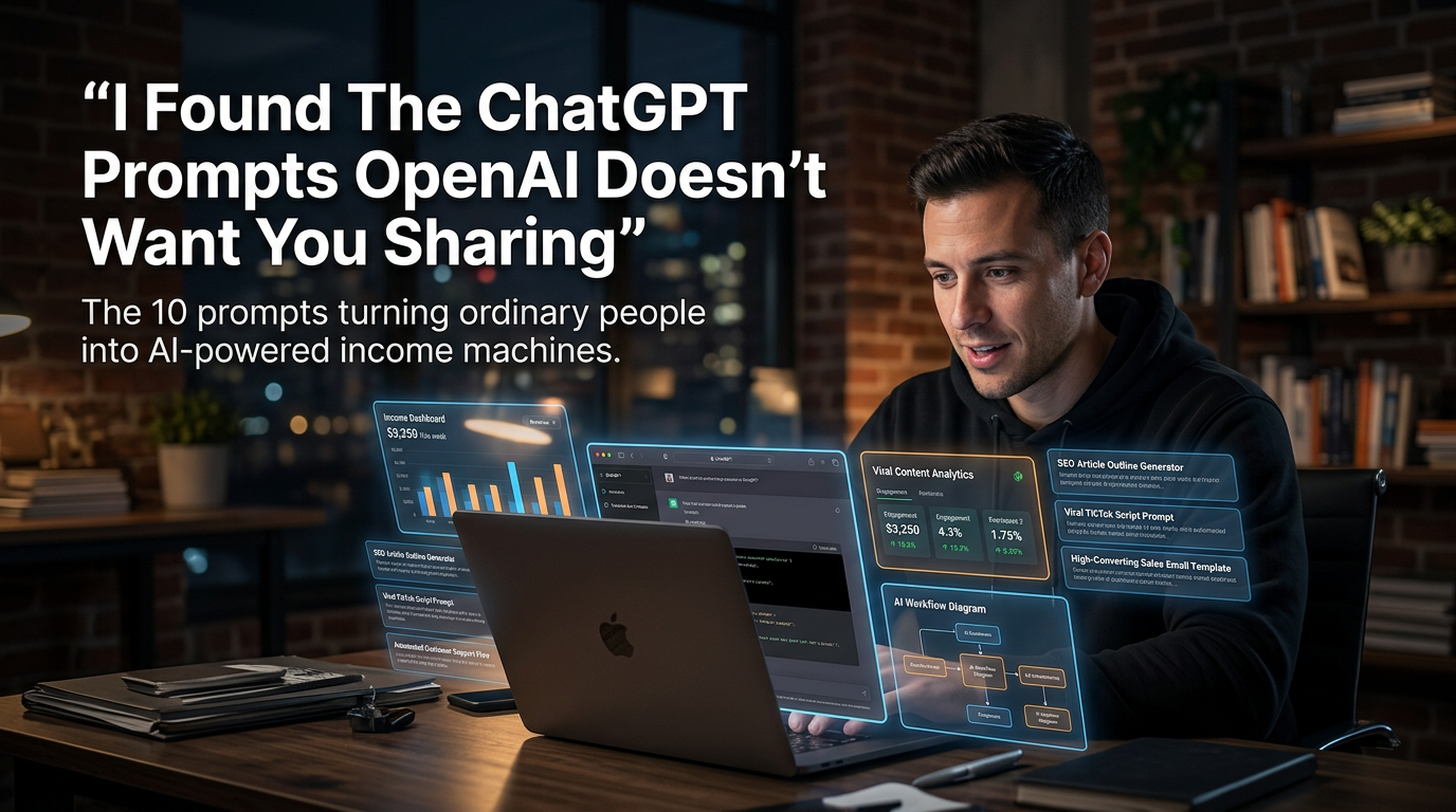I Found the ChatGPT Prompts OpenAI Doesn’t Want You Sharing — Here Are All 10