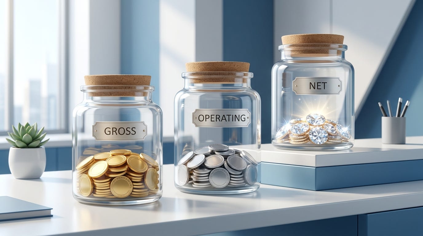 Demystifying Profitability: How Gross, Operating, and Net Margins Differ