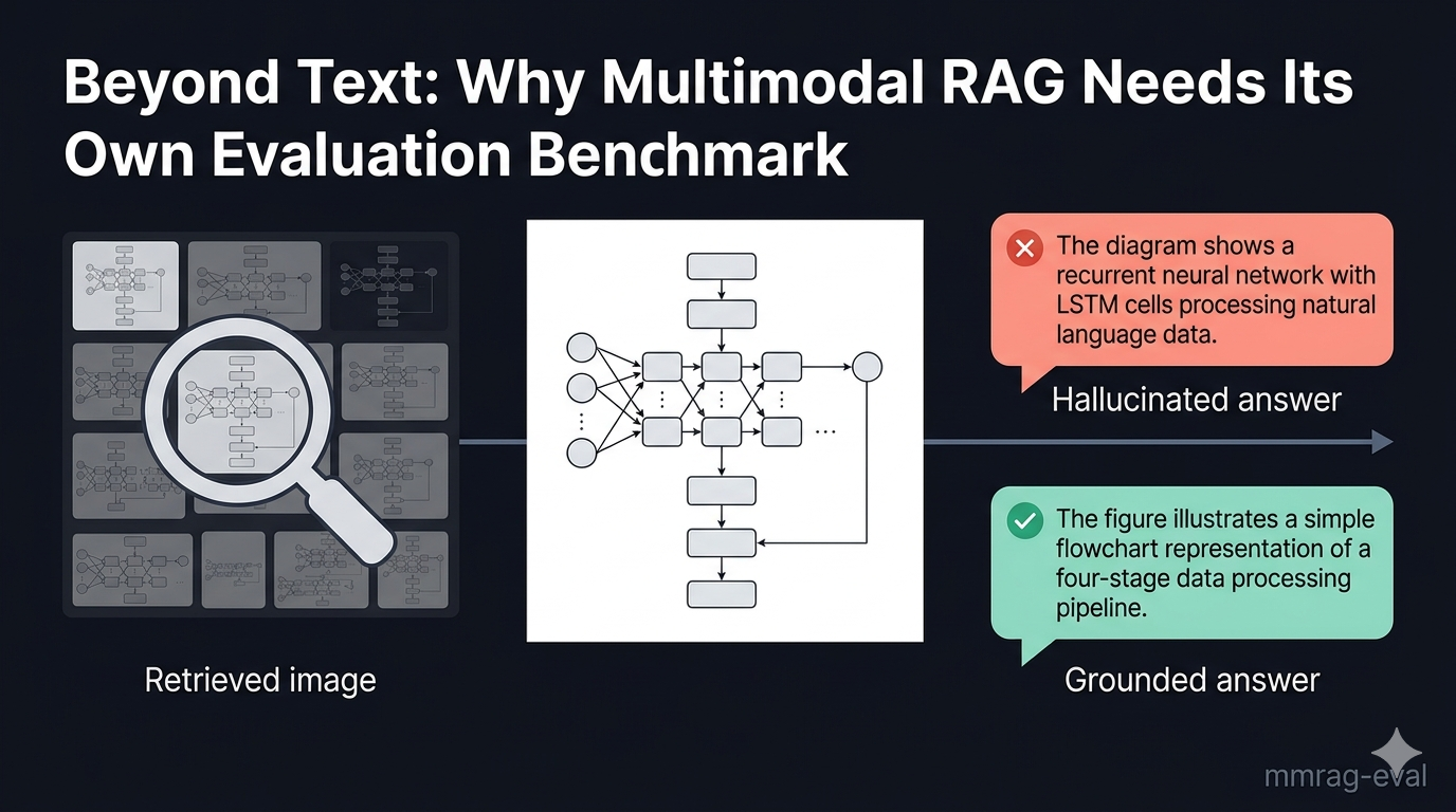 Beyond Text: Why Multimodal RAG Needs Its Own Evaluation Benchmark