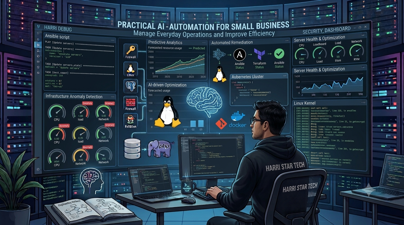 Practical Ways Small Businesses Can Use AI to Automate Work and Improve Efficiency