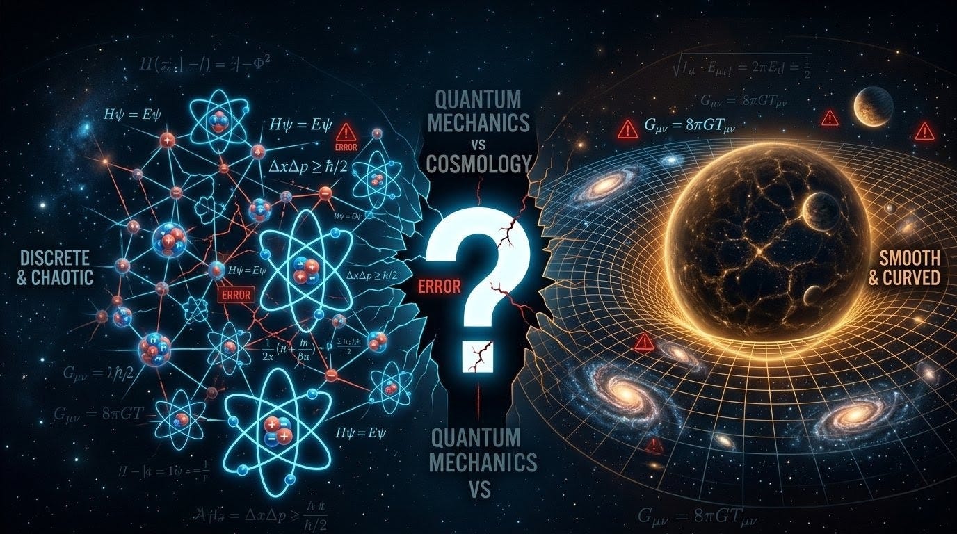 The Bug in Our Cosmic Code: Why Physics Collapses When It Tries to Zoo