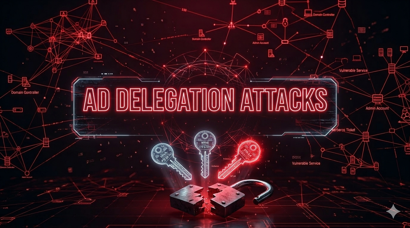 How to do Delegation Attacks on Active Directory.