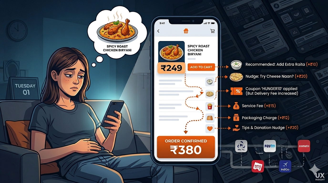 The Hungry User Dilemma: How Your Appetite Became a Dark Pattern’s Conversion Strategy