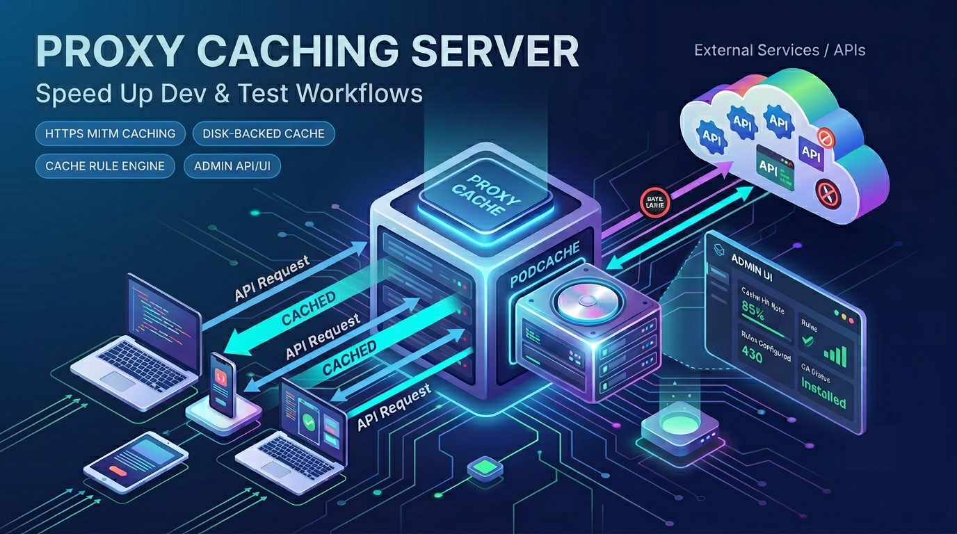 I built an HTTP caching proxy with an admin panel | here’s why and how