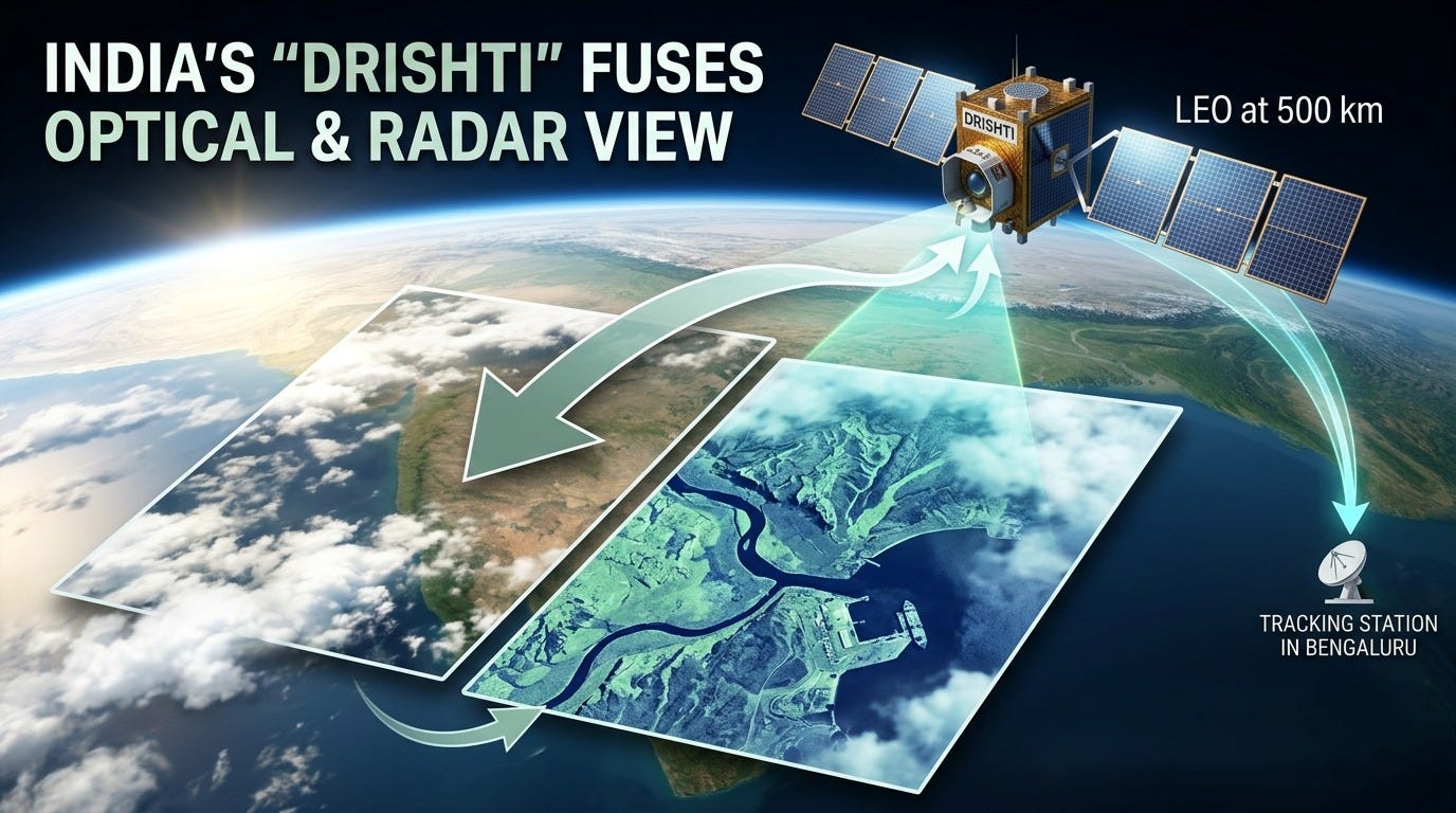 The Indian Satellite “Drishti” Could Change How We See Earth