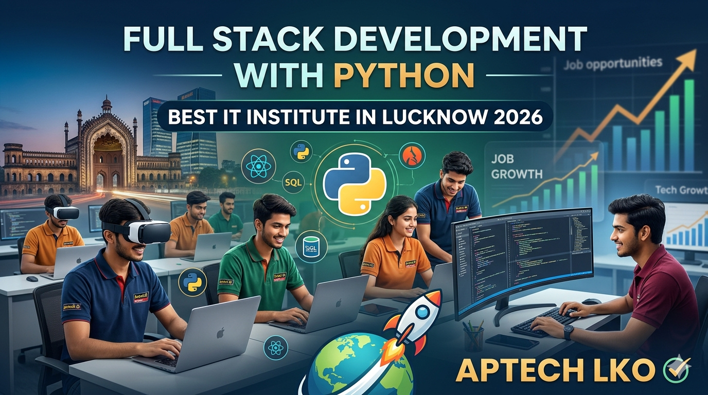 Full Stack Development with Python — Best IT Institute in Lucknow 2026 | Aptech LKO