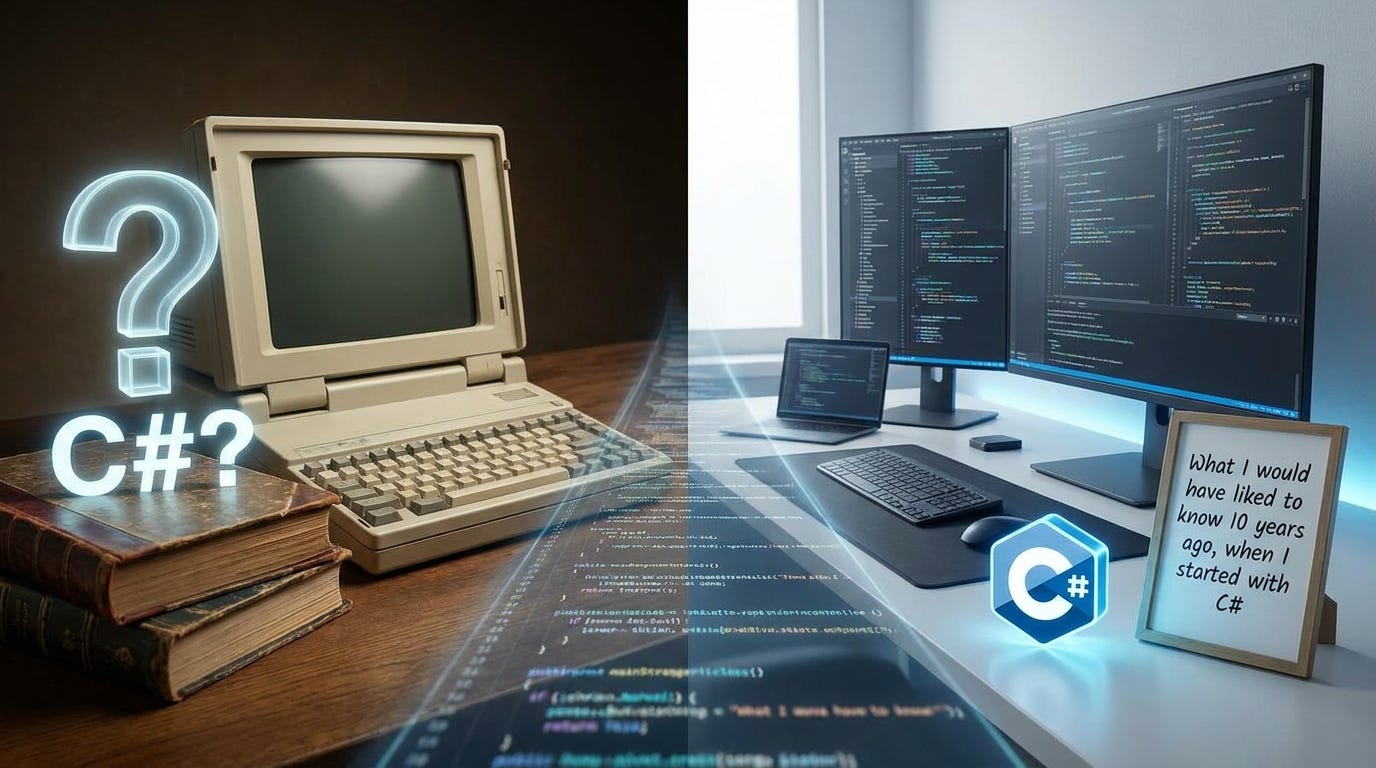 What I wish I knew 10 years ago when I started with C#
