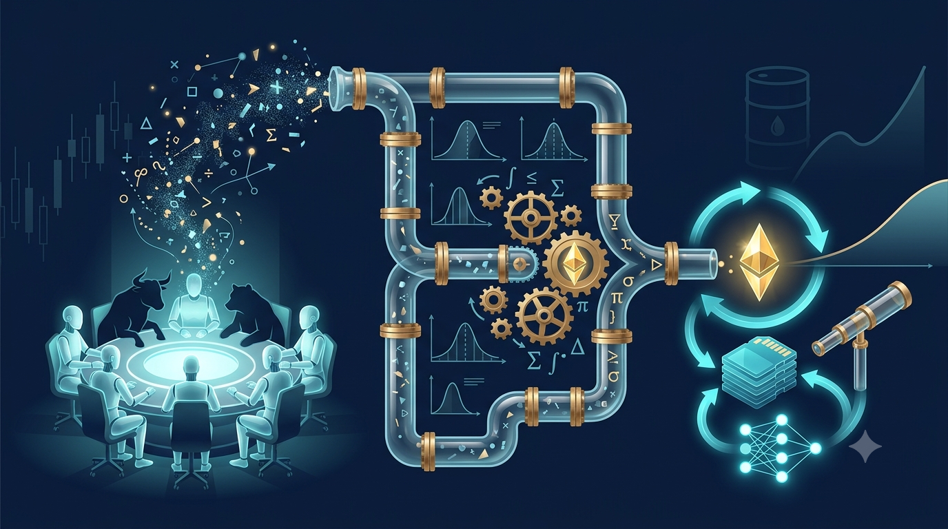 From Prompt to P&L: An Auditable, Self-Improving Multi-Agent Trading Desk