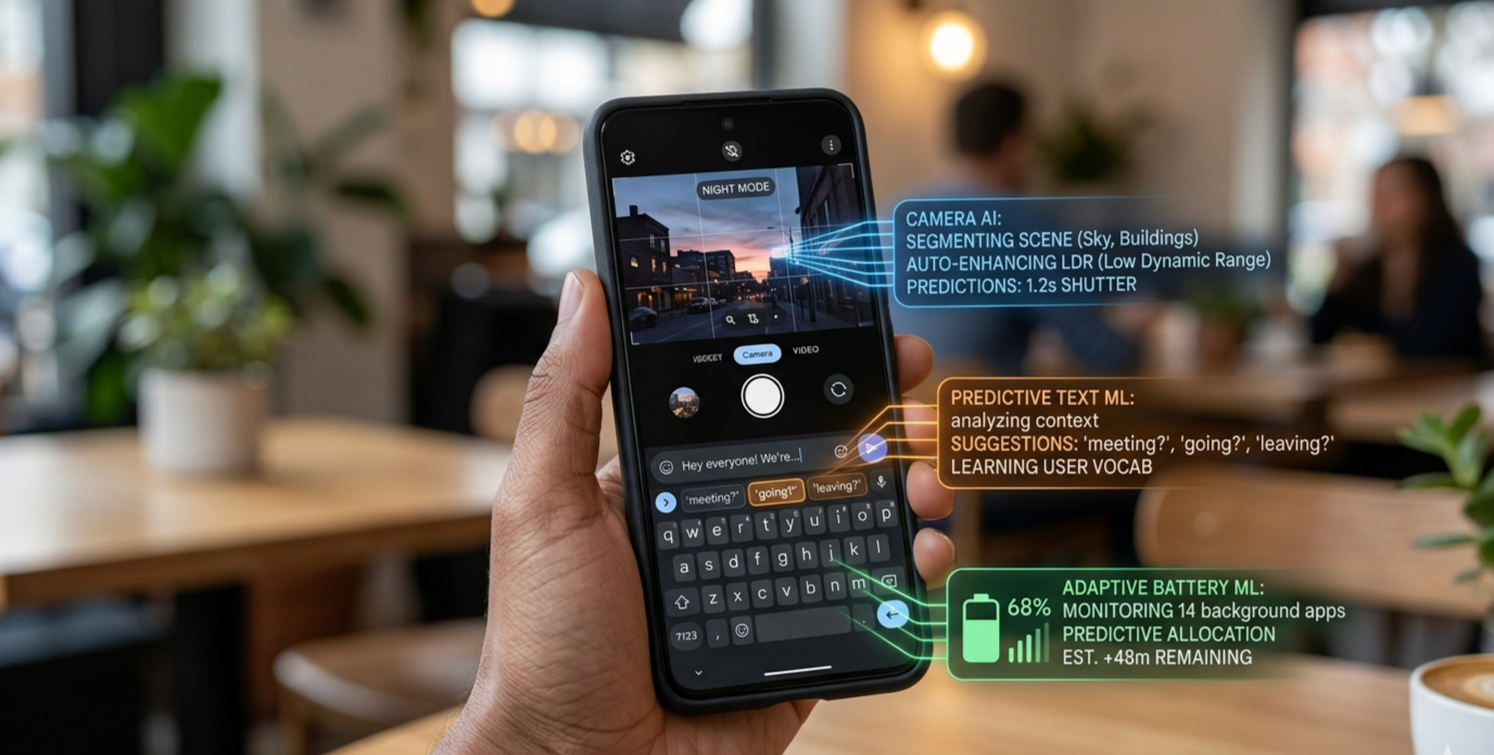 AI in Your Pocket (Beyond ChatGPT): The Invisible Tech Secretly Running Your Phone