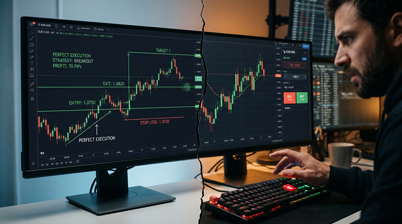 Backtesting Is Not Trading. Here’s the Difference Nobody Warns You About.