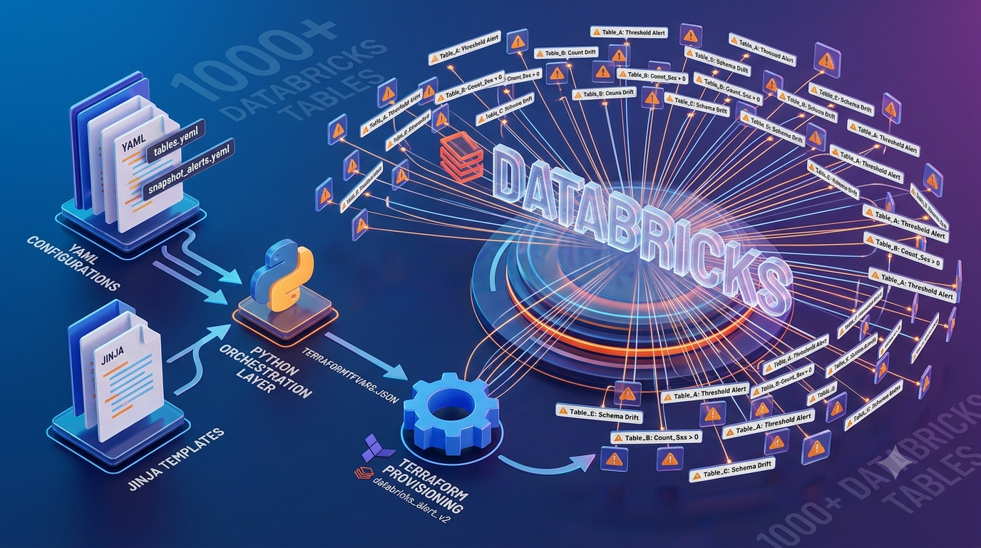How We Automated SQL Alert Creation for 1000+ Databricks Tables
