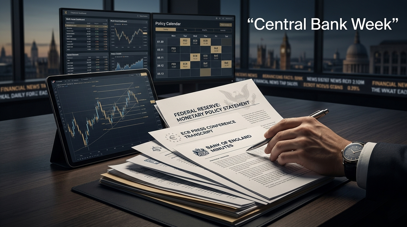 How to Read a Central Bank Week Without Overtrading the Headlines