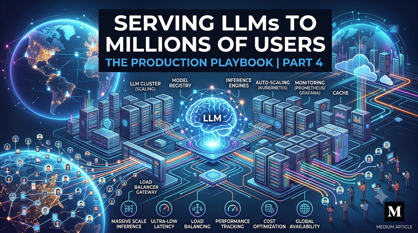 Serving LLMs to Millions of Users The Production Playbook Part-4
