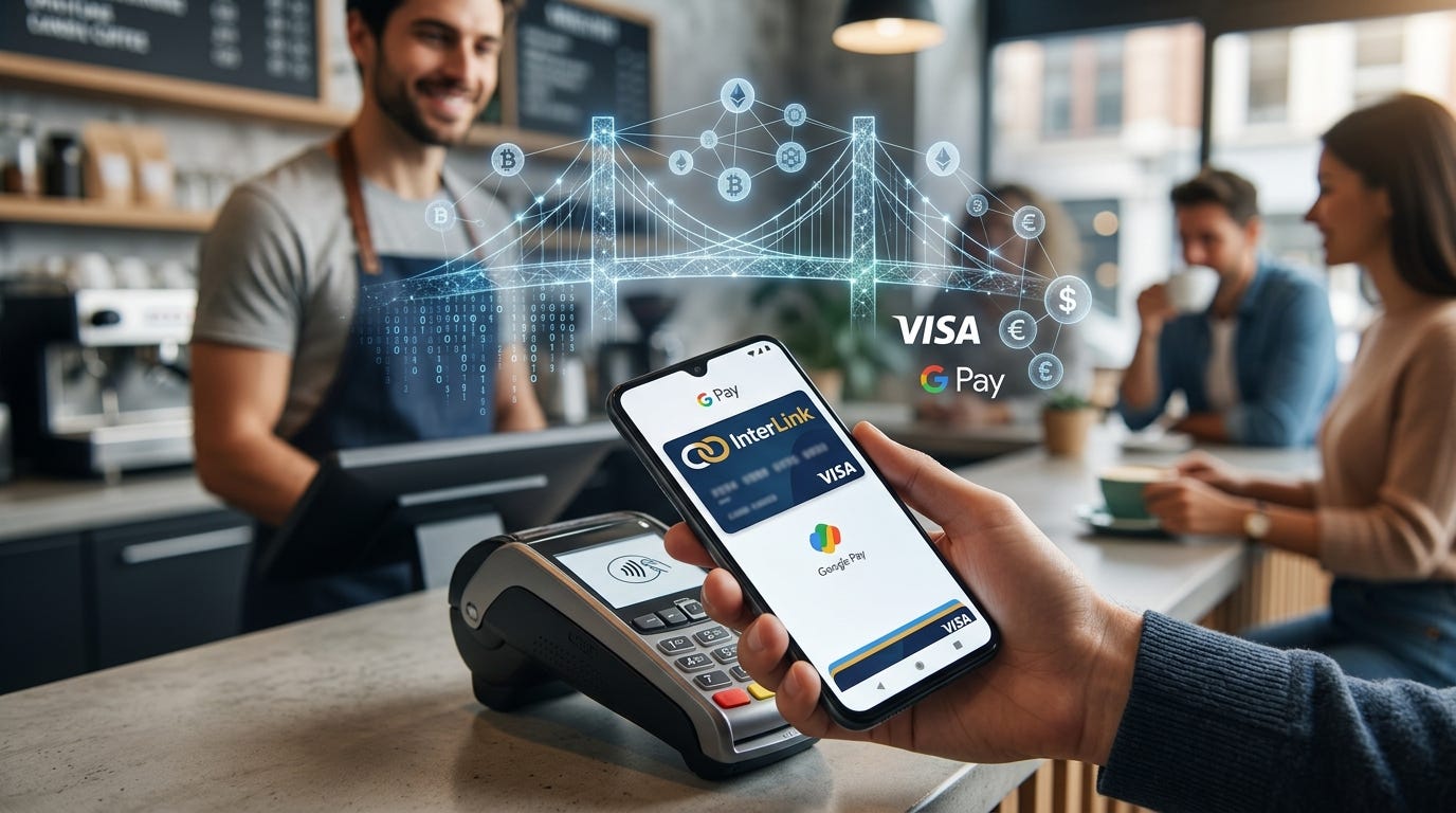INTERLINK VISA CARD TERHUBUNG DENGAN GOOGLE PAY 