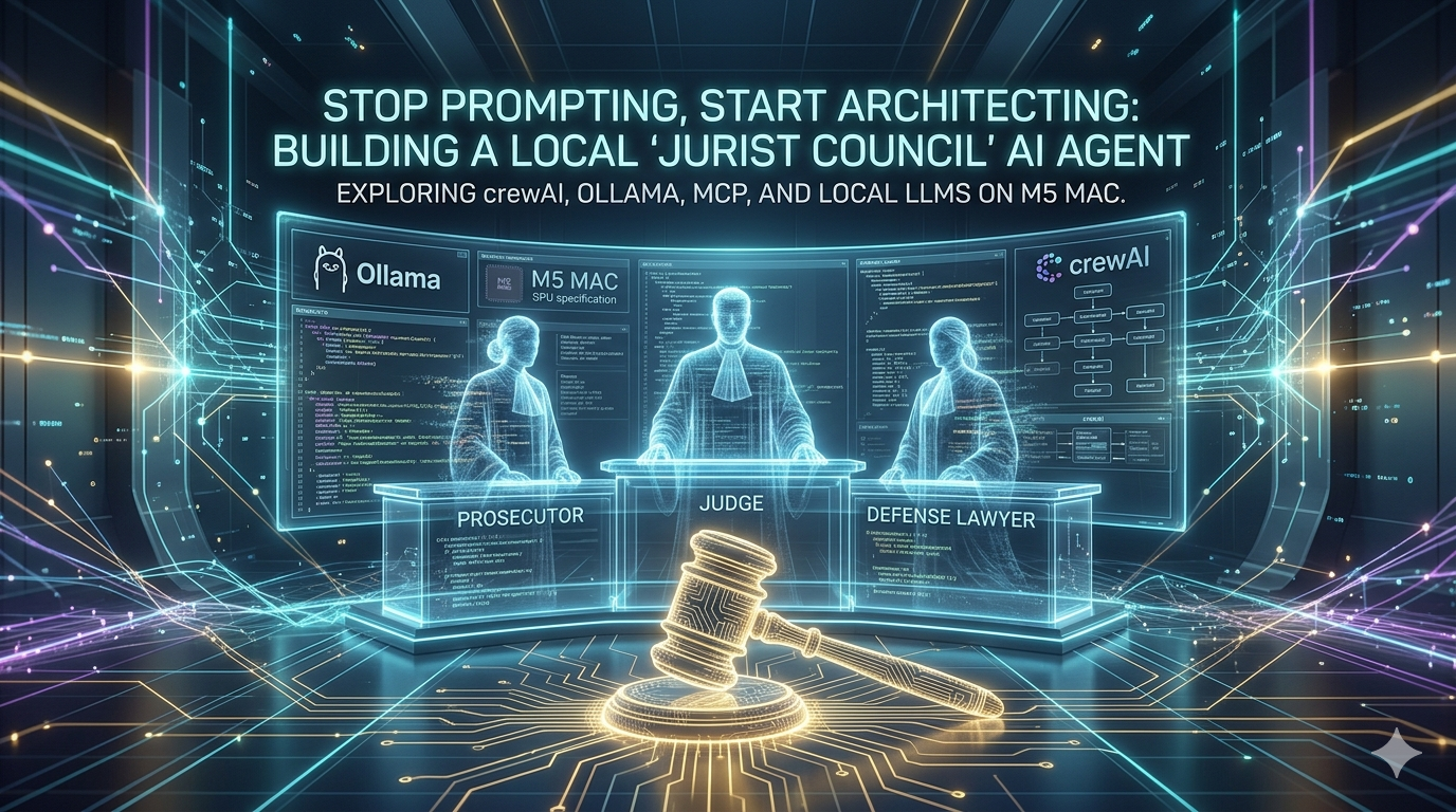 From Prompting to Orchestration: Building a Jurist Council AI Agent