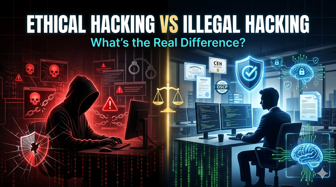Ethical Hacking vs. Illegal Hacking: What’s the Real Difference?