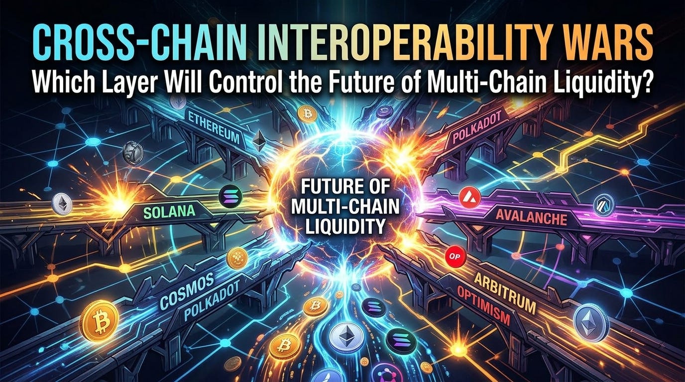 Cross-Chain Interoperability Wars: Which Layer Will Control the Future of Multi-Chain Liquidity?