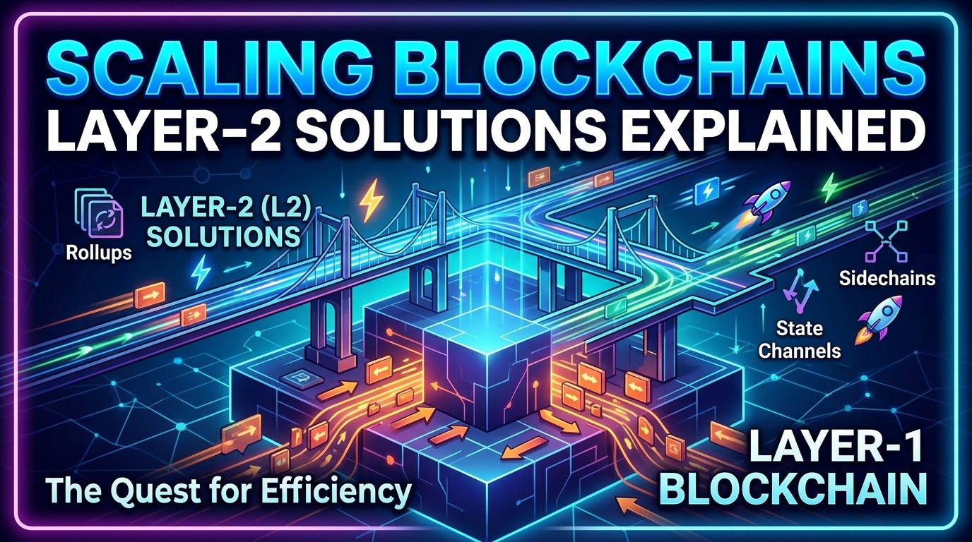 Layer-2 Solutions and the Quest for Scalable Blockchains