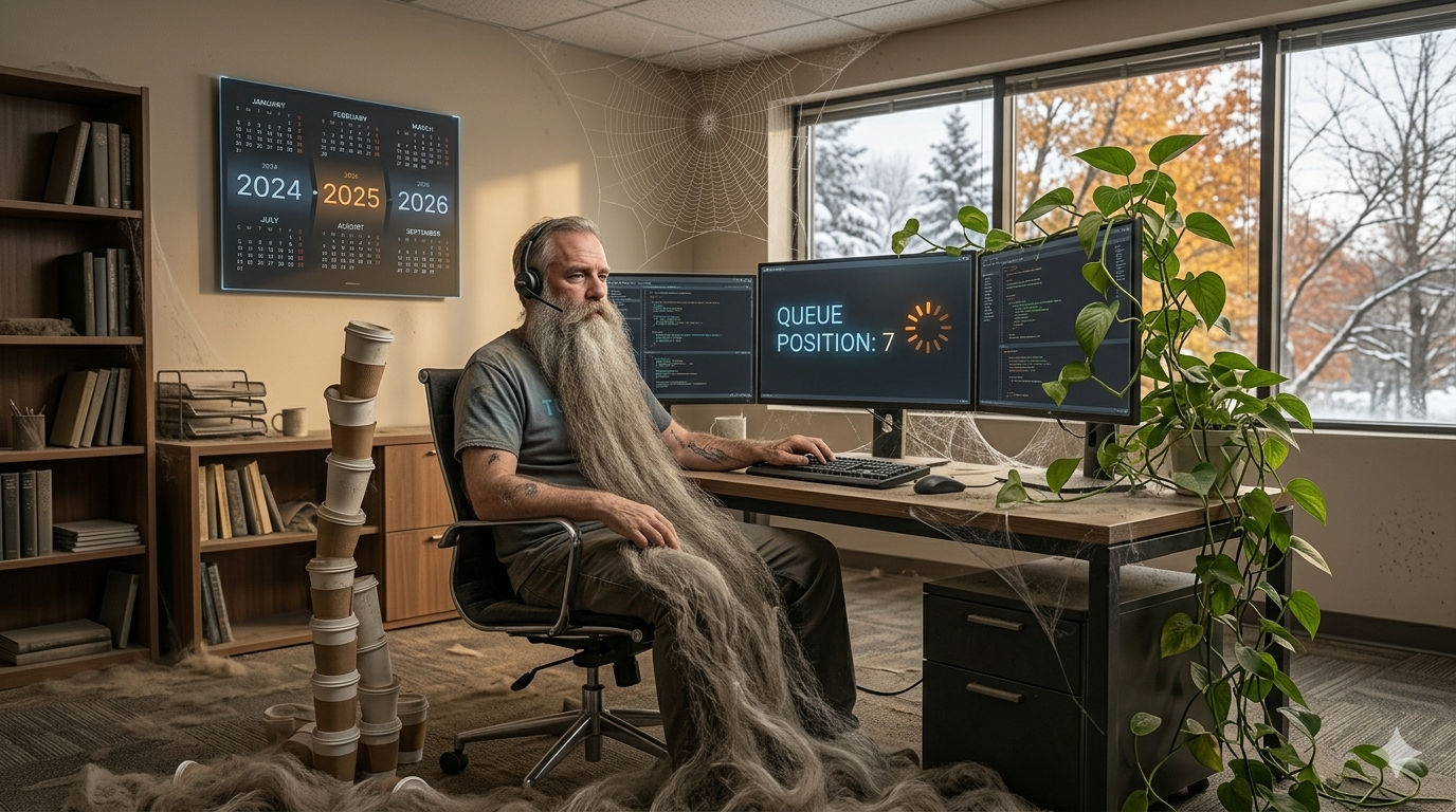 Your Quantum Job Has Been in Queue for 3 Hours. Welcome to the Control Plane Problem.