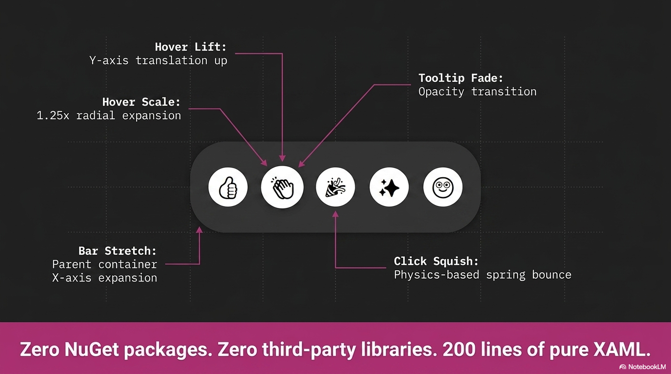 WPF Storyboard Animations — Build a Modern Reaction Bar With Zero Libraries