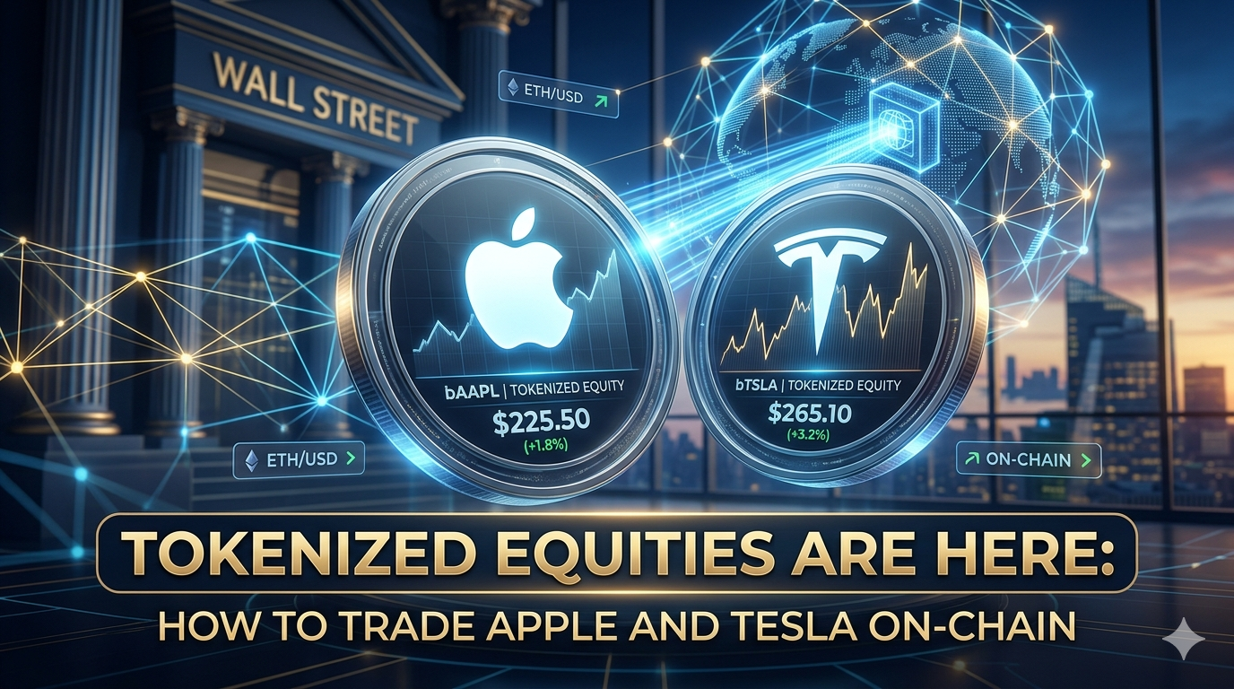 Tokenized Equities are Here: How to Trade Apple and Tesla On-Chain