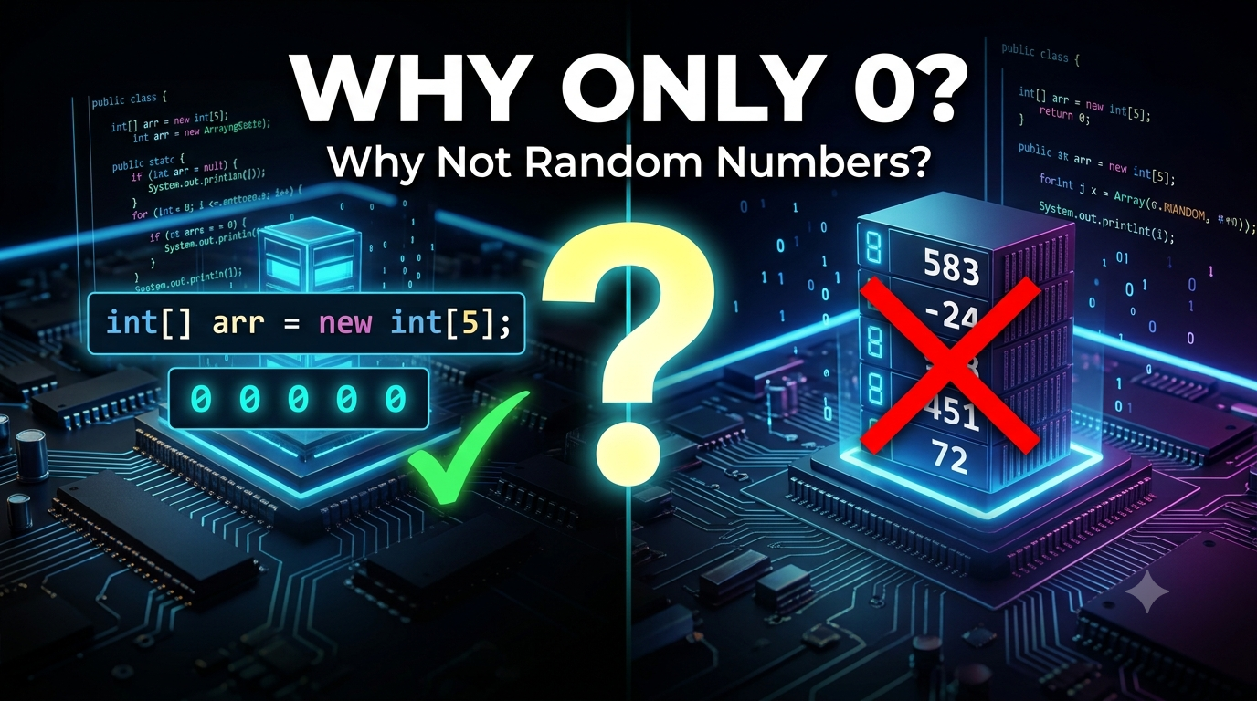 Why Does Java Automatically Fill an int Array with 0?
