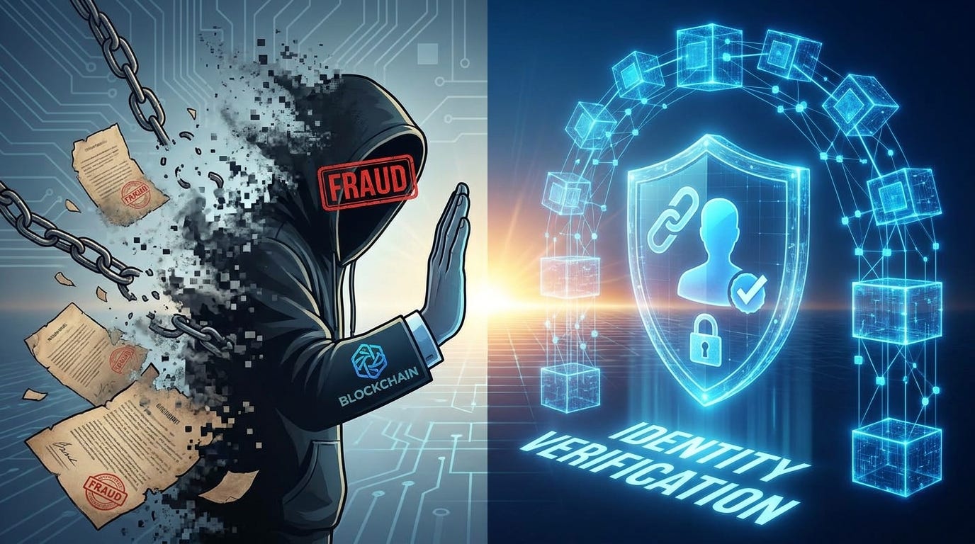 Say Goodbye to Fraud with Blockchain Identity Verification