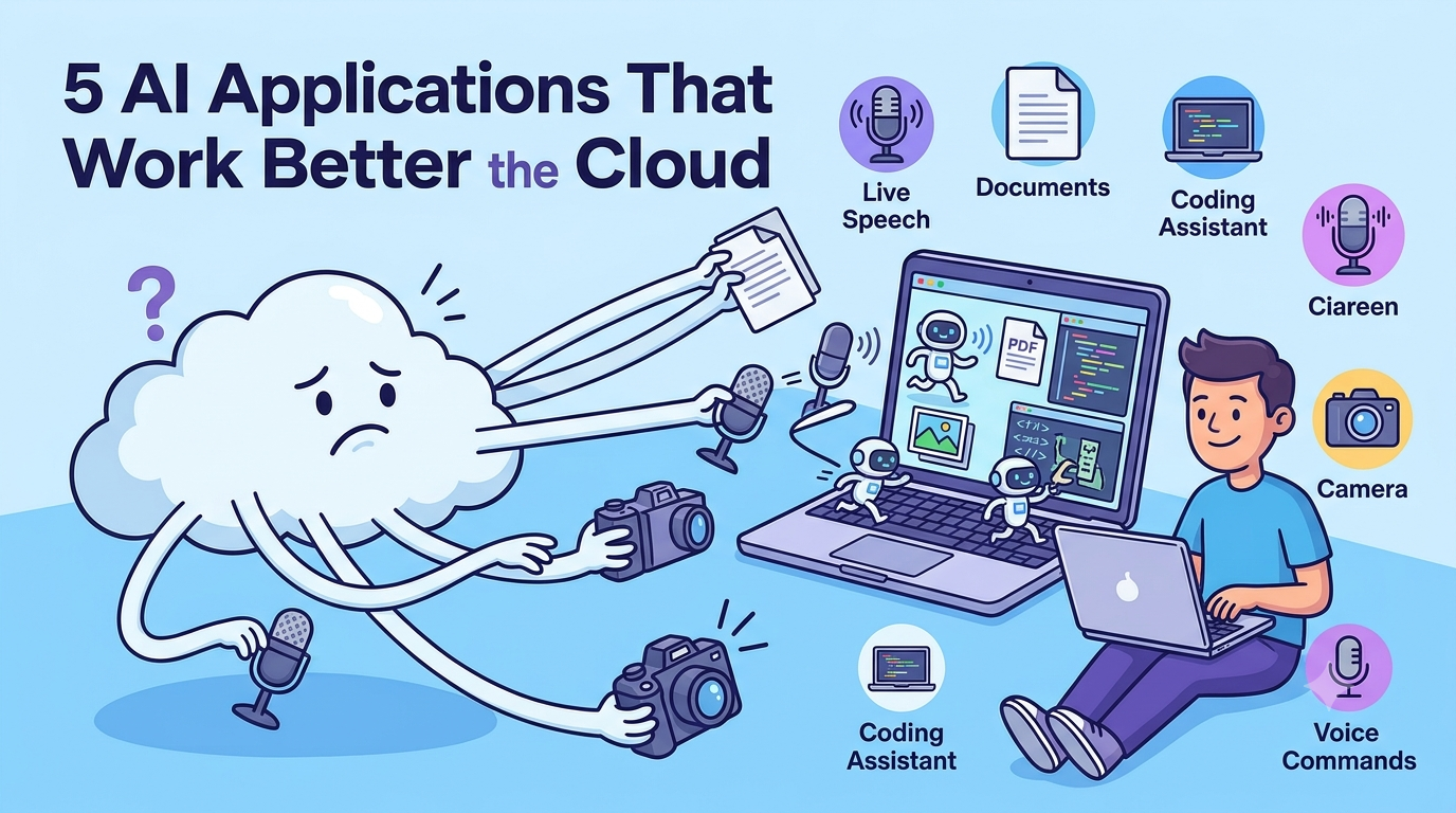5 Real-World AI Applications You Can Build Without Sending Data to the Cloud