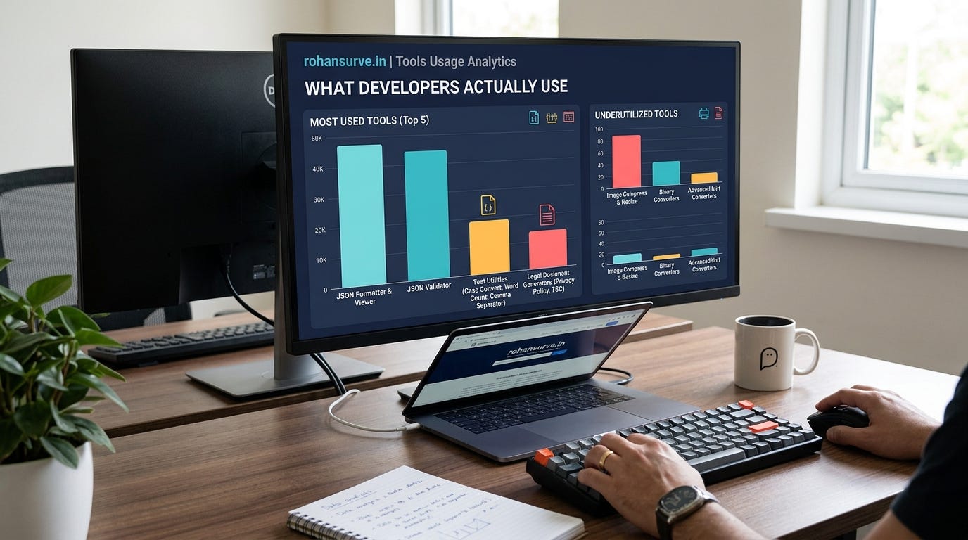 I Built 80+ Free Developer Tools. Here’s What Developers Actually Use.