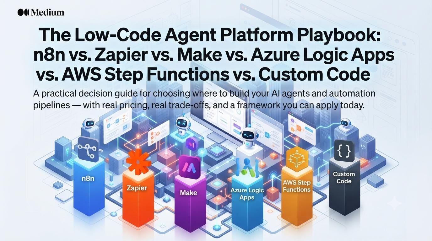 The Low-Code Agent Platform Playbook: n8n vs.