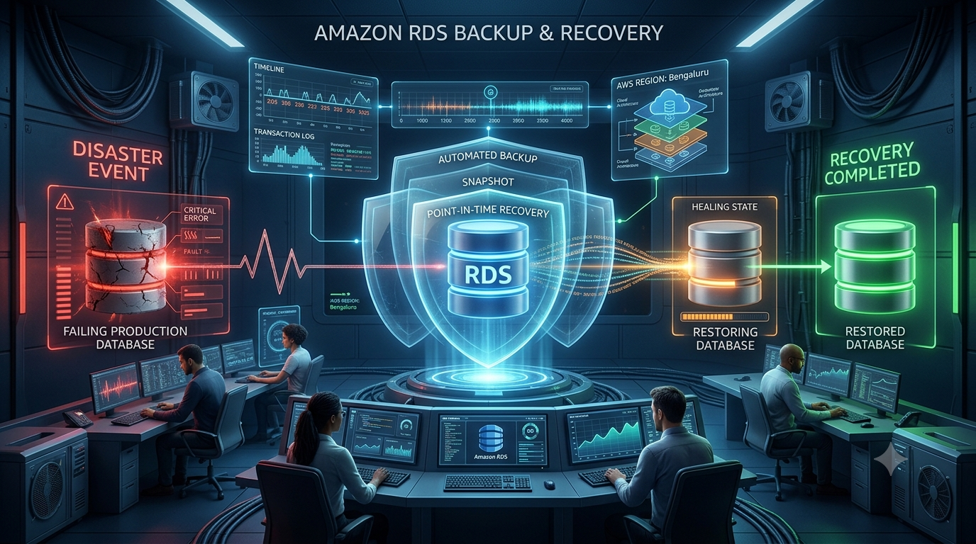 Backup and Recovery Strategies in Amazon RDS: Preparing for the Day Things Go Wrong