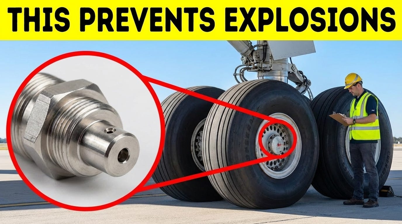Why Airplane Tires Don’t Explode on Landing