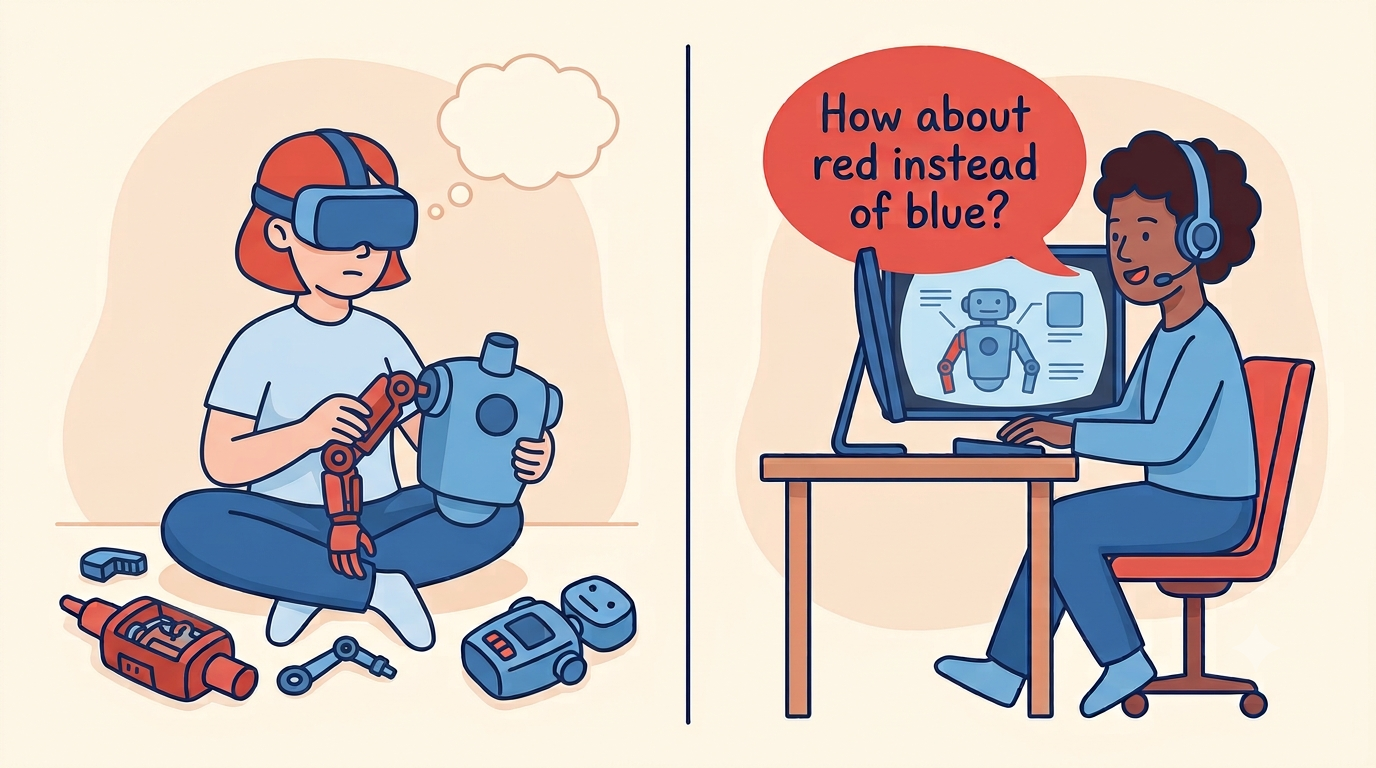 How the “Satisfaction vs. Actual Benefit” framework plays out in multimodal AI