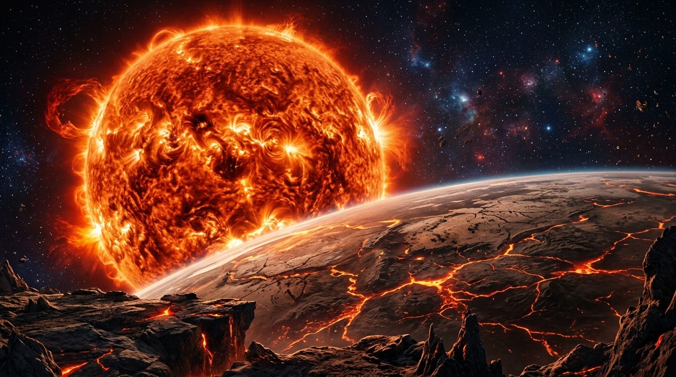 The Invisible Clock of the Cosmos: The True Story of How the Sun Will
