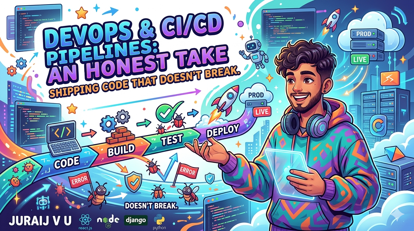 DevOps and CI/CD Pipelines: A Full Stack Developer’s Honest Take on Shipping Code That Doesn’t…