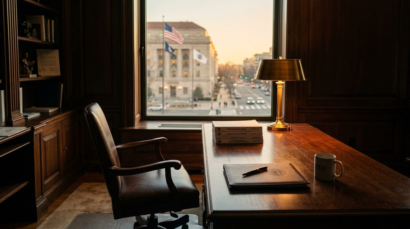 Powell Out, Warsh In Before FOMC