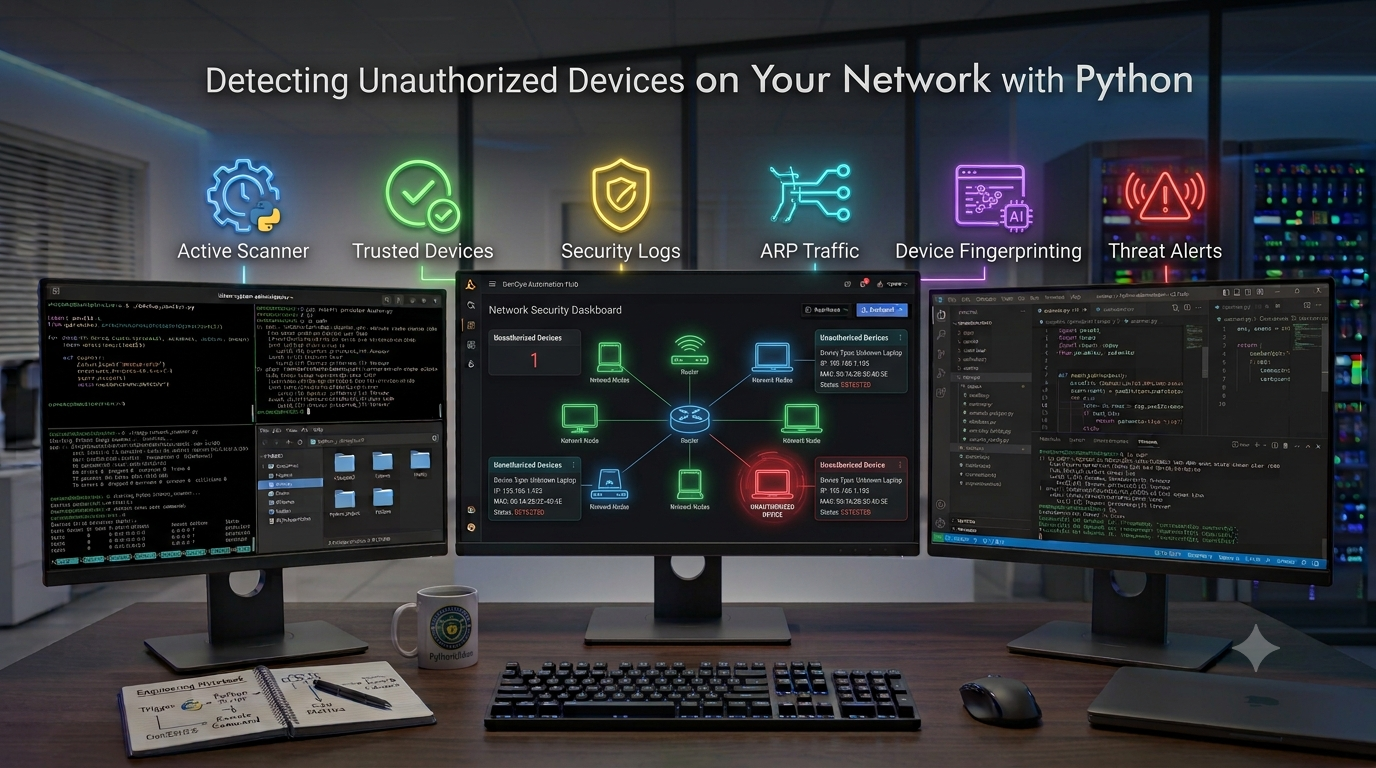How to Detect Unauthorized Devices on Your Network with Python (A Practical Scapy Tutorial)