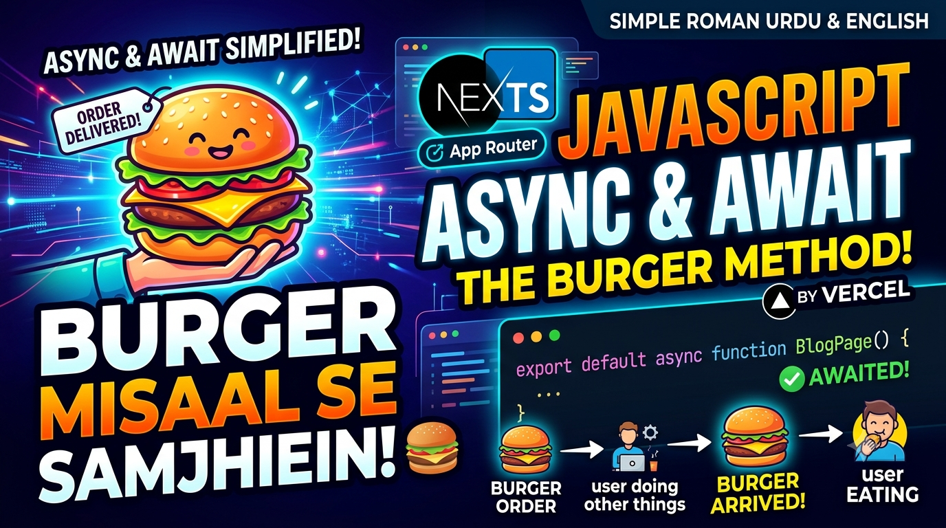 Understanding Async/Await in JavaScript (The Burger Delivery Analogy)Part 06: