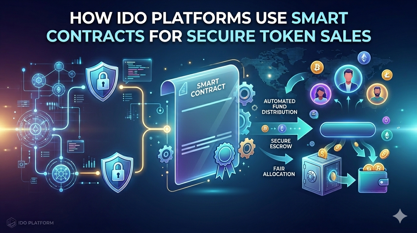 How IDO Platforms Use Smart Contracts for Secure Token Sales