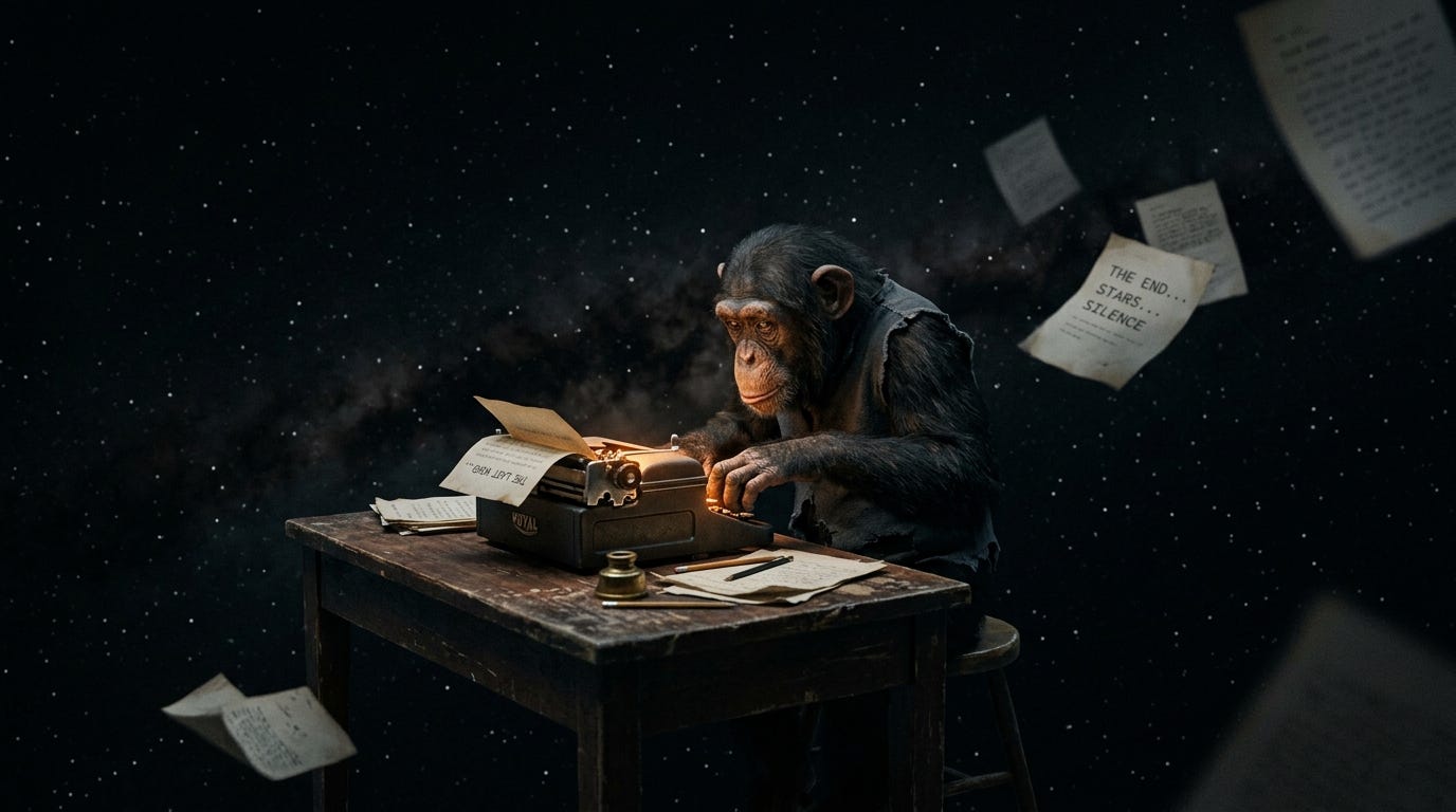 A Monkey a Keyboard and a Number So Big It Broke My Brain