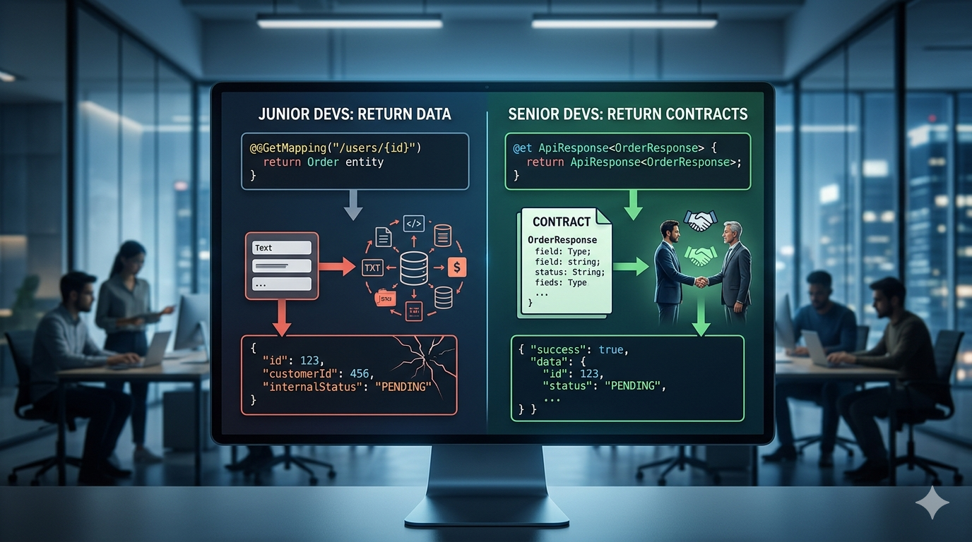 Junior Devs Return Data. Senior Devs Return Contracts. Here’s the Difference.